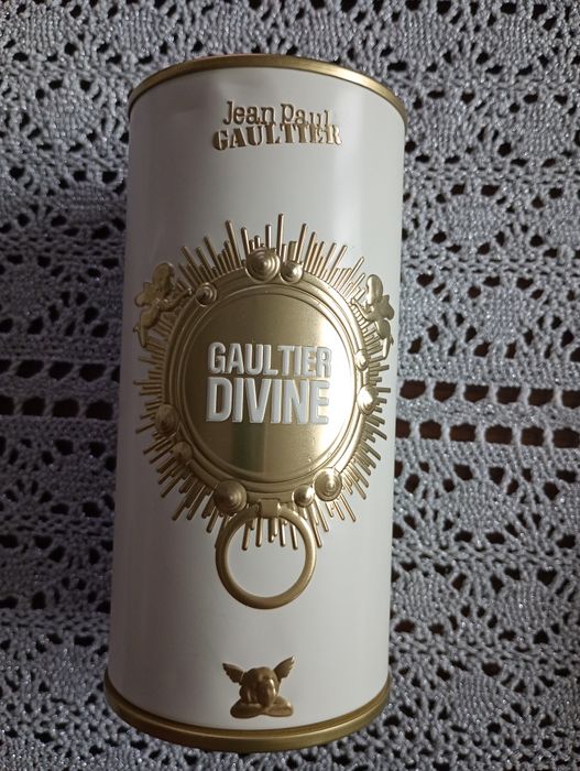 Puszka na flakon perfum Jean Paul Gaultier