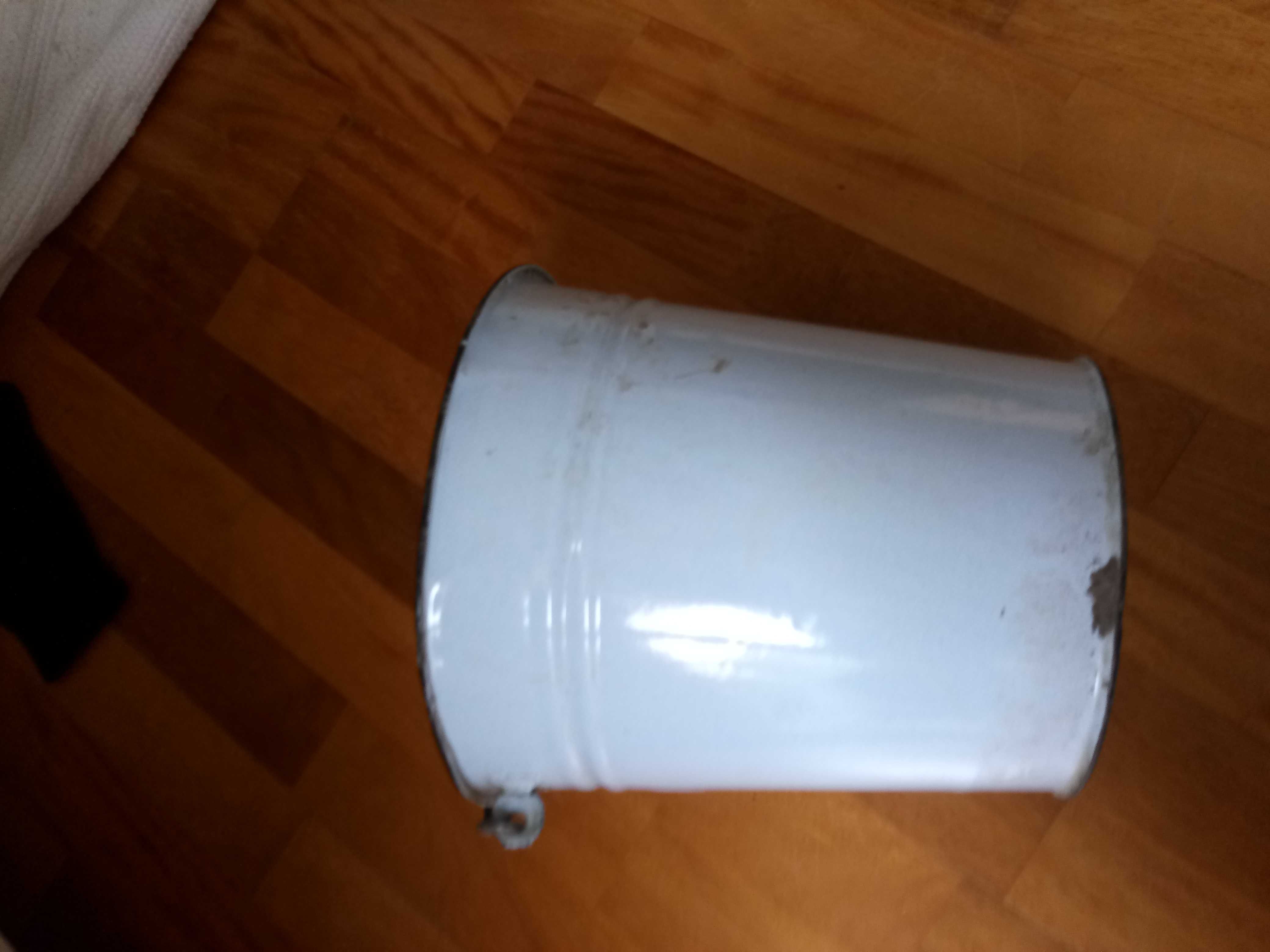 Wiadro zabytkowe prl stalowe wysylka