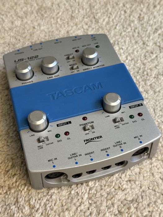 Tascam US-122 Audio Interface USB