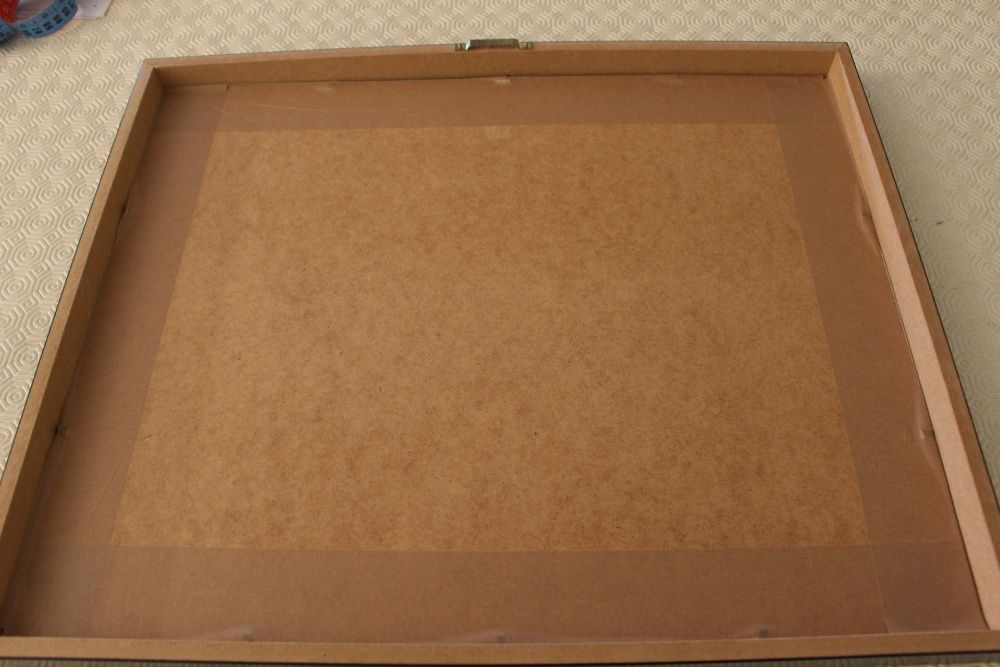 Pintura Joana Rosa Original Caneta s Papel "Flamengo" 53 x 43 cm