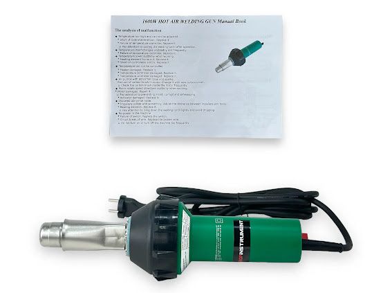фен зварювальний Profinstrument 1600W Фен для зварювання ПВХ