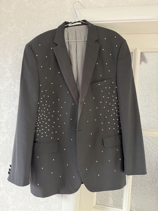 Піджак з стразами оверсайз
