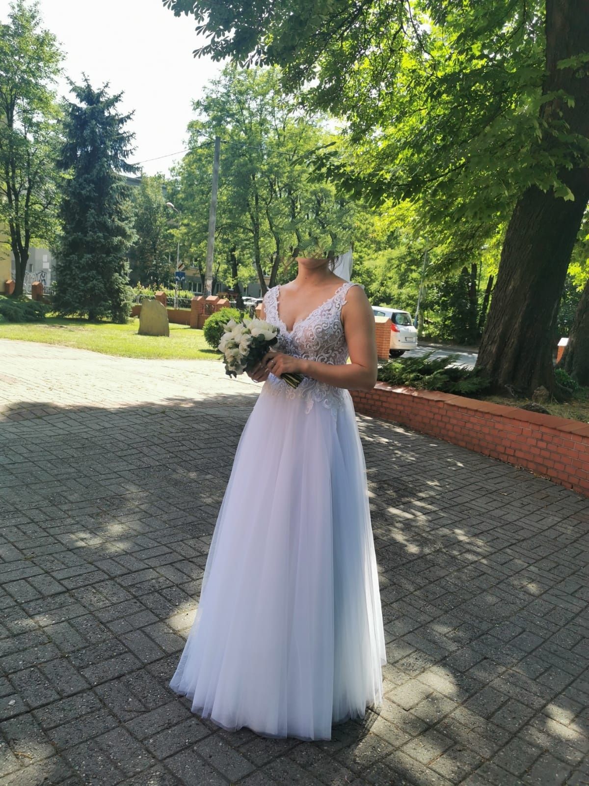 Suknia Ślubna typ Księżniczka, biała