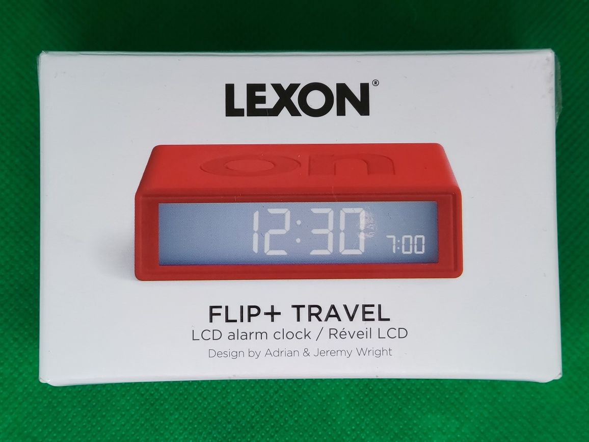 Budzik LEXON LCD FLIP Plus czerwony

Stan fabryczny, powystawowy, nieu