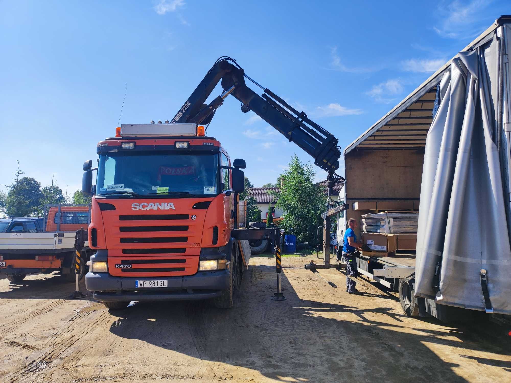 HDS Płock, usługi dźwigowe HDS Płock,transport Płock HDS