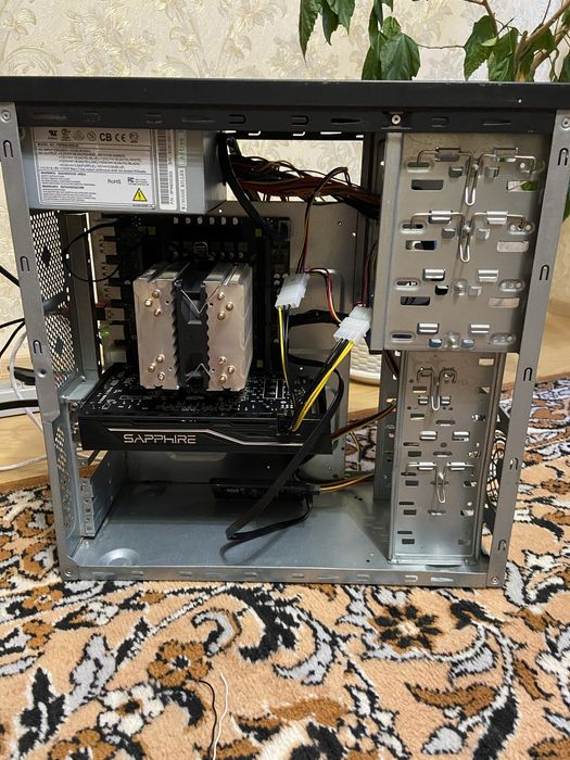 Игровой пк i5 12400f | 16gb ddr4 | sapphire rx 580 8gb