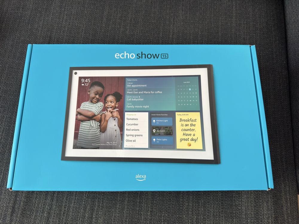 Amazon Echo Show 15 - smart wyświetlacz z Alexa, stan bardzo dobry