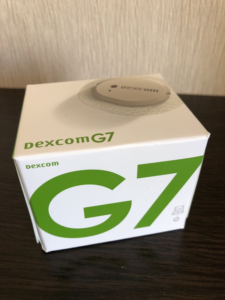 Сенсори Dexcom G7 в ммоль, придатність 2025 р. Контроль діабету