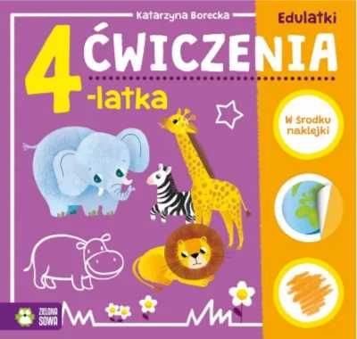 Edulatki. Ćwiczenia 4 - latka