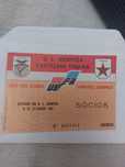 Bilhete Benfica - Partizan Tirana Setembro 87