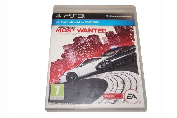 Need For Speed Most Wanted, Nfs Ps3 Sony Playstation 3 (Ps3) Pl Napisy