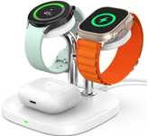 Ładowarka Indukcyjna smartwatch słuchawki SwanScout Dual Apple/Samsung
