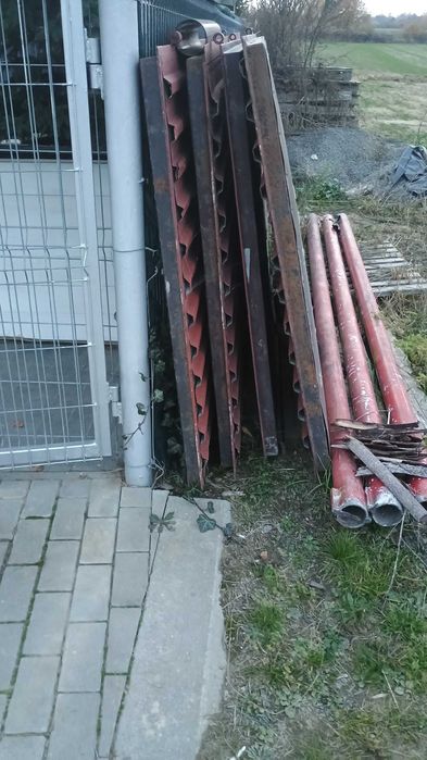 Brama garażowa dwuskrzydłowa , metalowe ,masywne