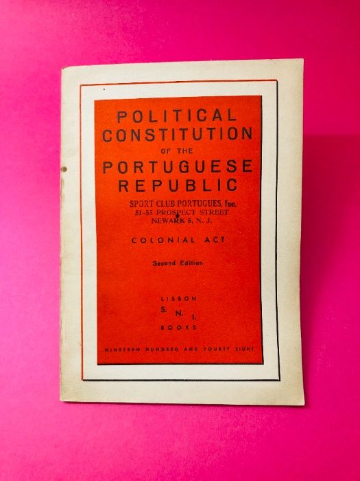 Political Constitution of the Portuguese Republic - Autores Vários