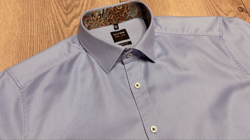 OLYMP Lewel 5 Five Koszula Męska roz. 16,5/42 - J Nowa