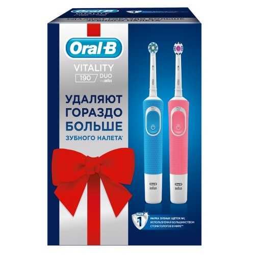 Зубная щетка электрическая ORAL-B D190 DUO