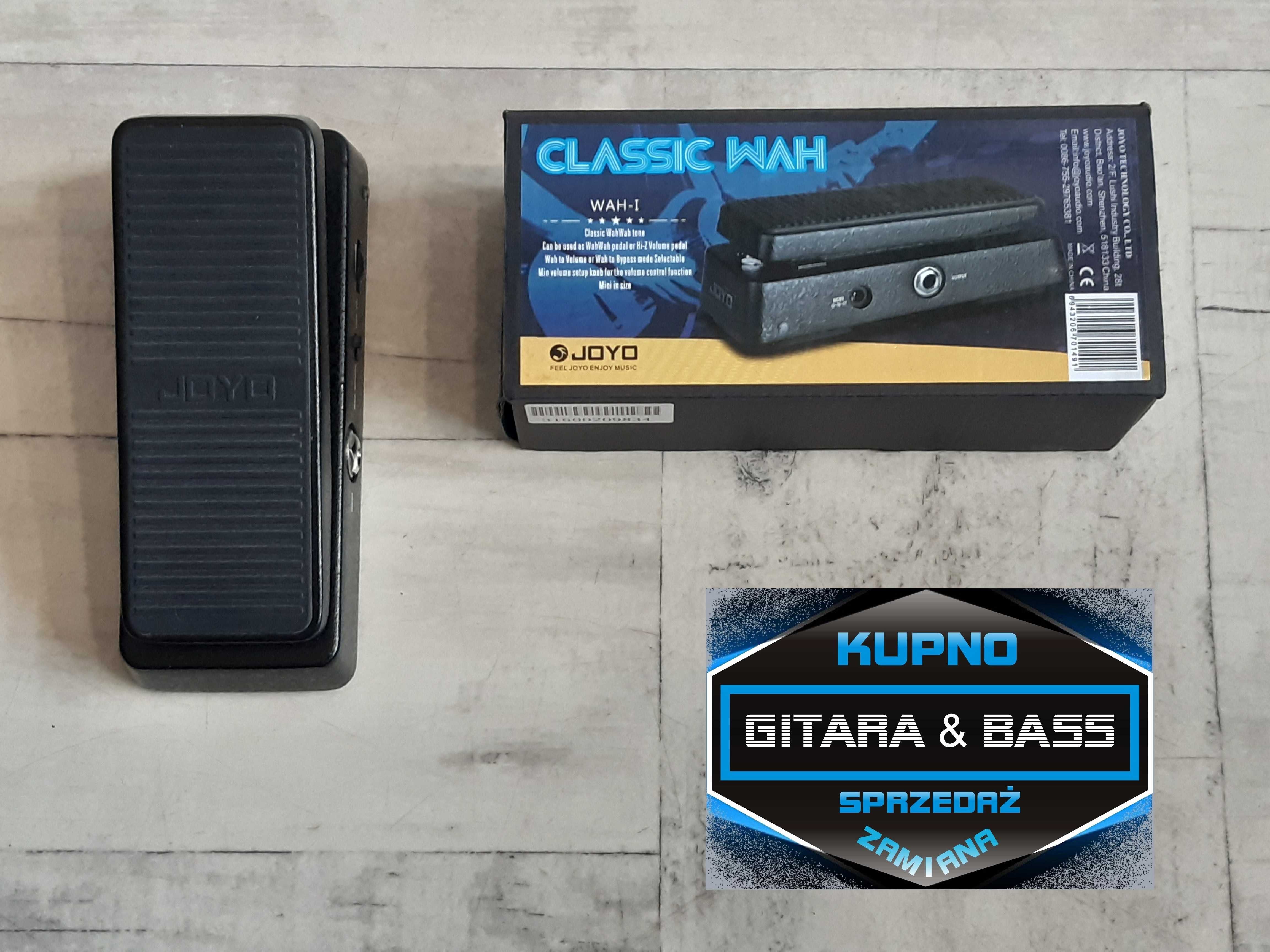 Efekt Gitarowy Joyo WAH-I -kaczka wah-wah - wysyłka lub dodam Gratis
