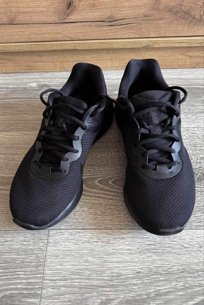 Мужские Кроссовки оригинал для бега NIKE чёрные