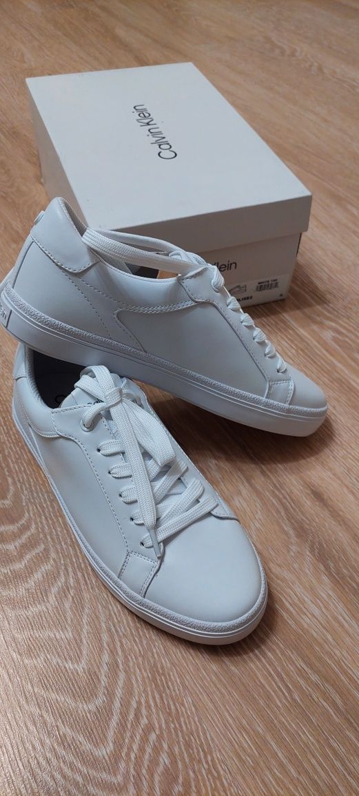 Кеди білі Calvin Klein