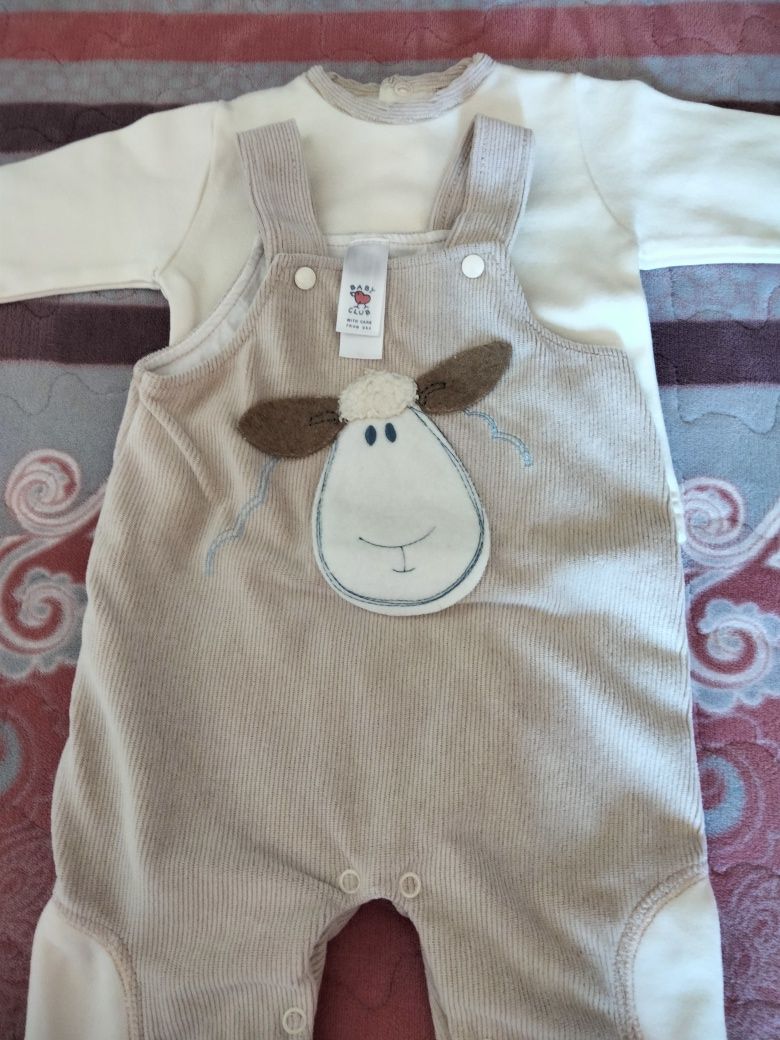 Conjunto Roupa Bebé Inverno 3 a 6 Meses