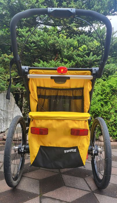 Przyczepka rowerowa Thule Chariot Sport 1 yellow  2022 r. jak nowa.