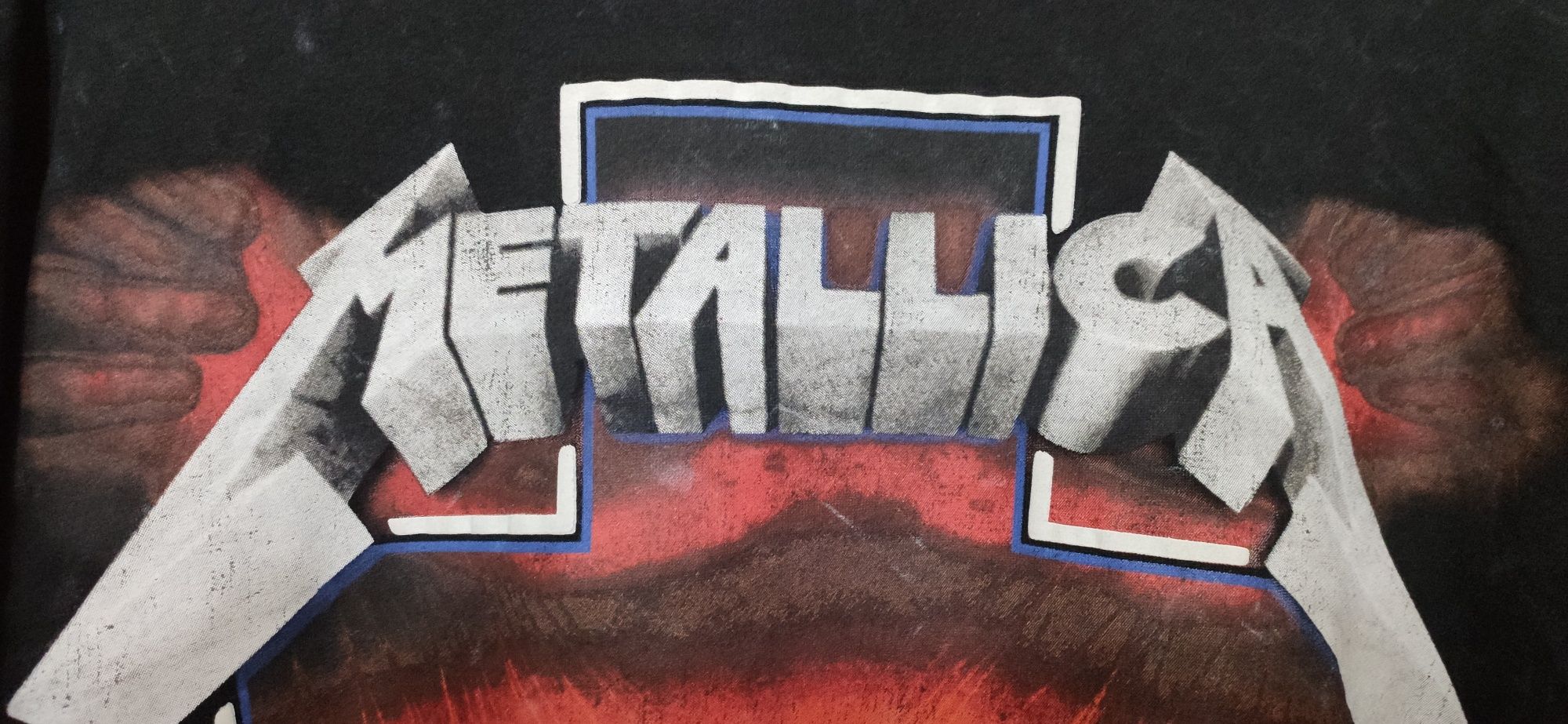 Koszulka t-shirt Metallica z merchem Master of Pupets,z bawełny,