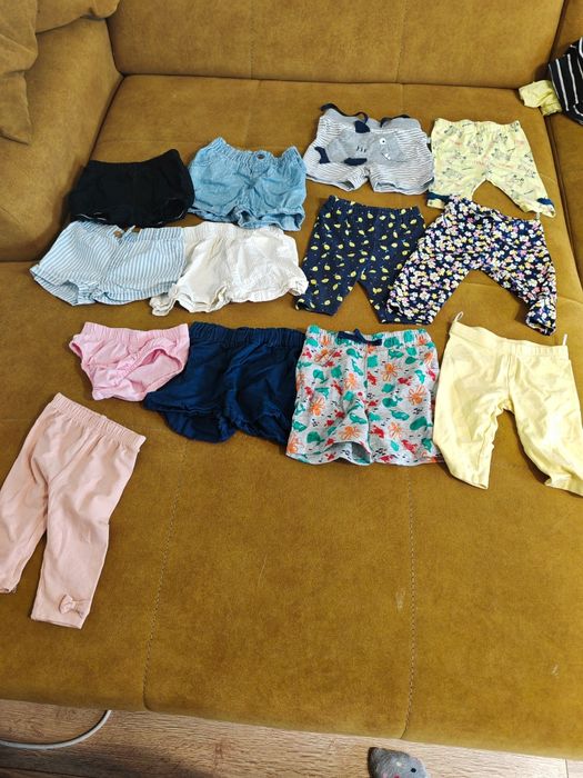 Paczka ciuszków dla dziewczynki 1-2 lata ok 60 sztuk