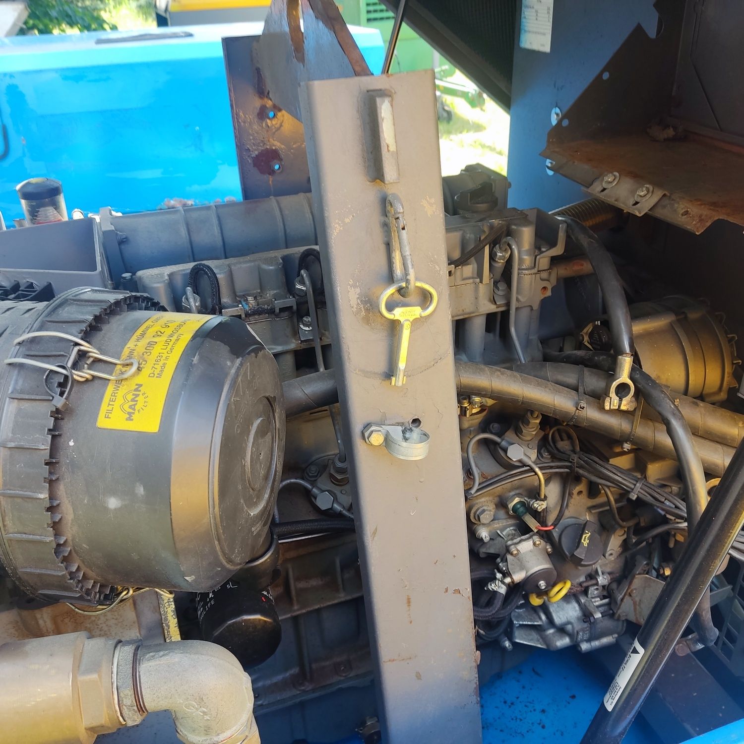 Kompresor sprężarka Irmair 5,5 Deutz 10 bar TRANSPORT