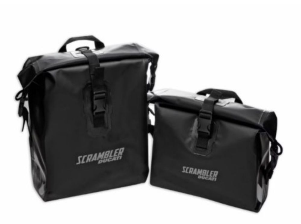 Conjunto malas / alforges Ducati Scrambler (ler até ao fim)