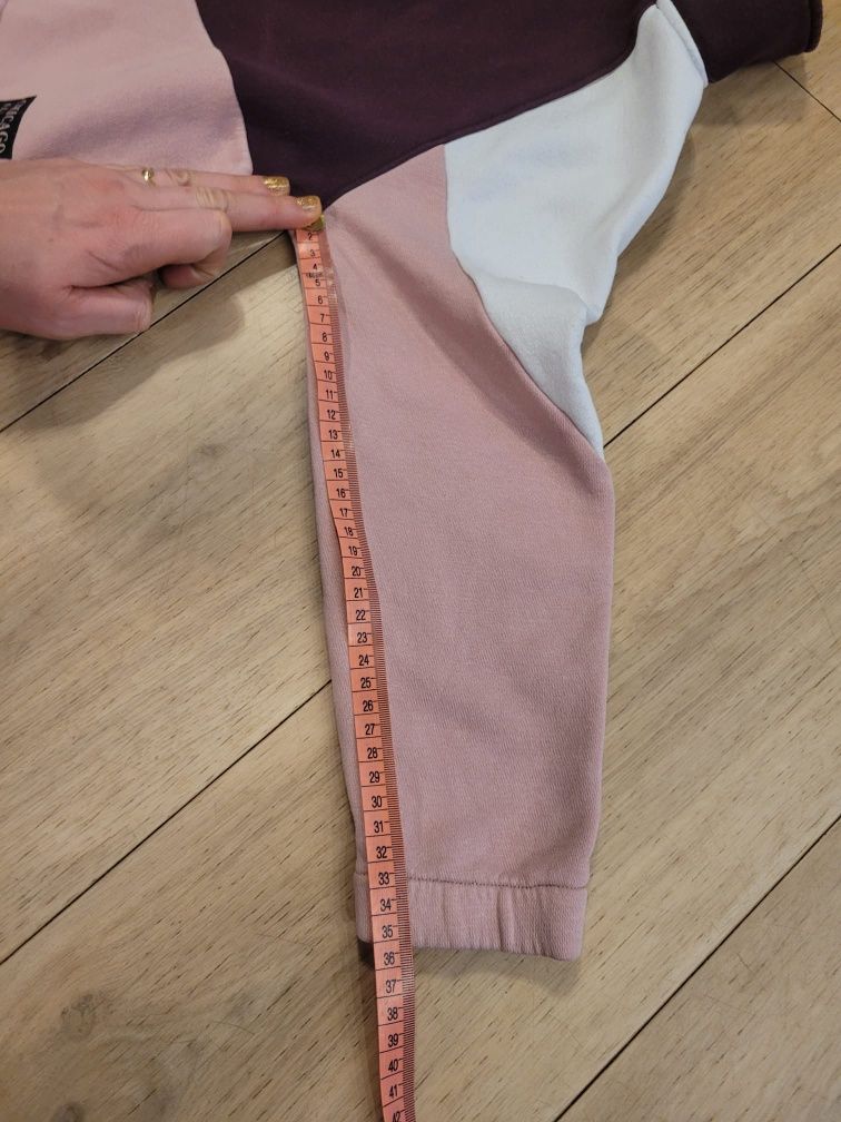 Bluza H&M dla dziewczynki rozmiar 134 140 cm szkoła w-f fiolet