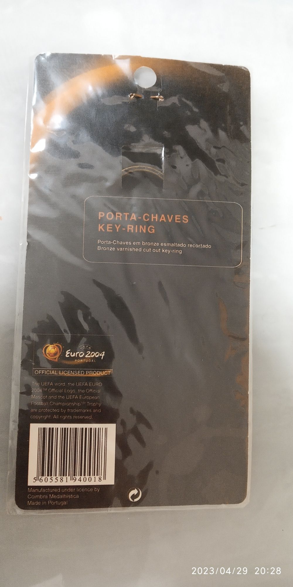 Porta-chaves Euro 2004