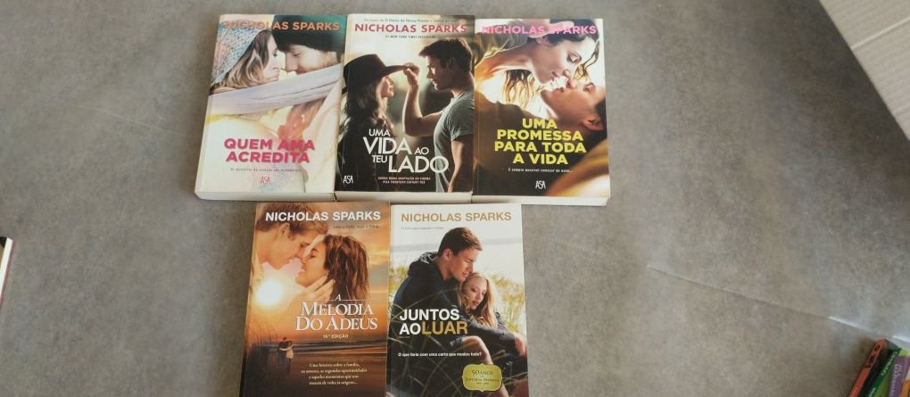 Livros de Nicholas Sparks