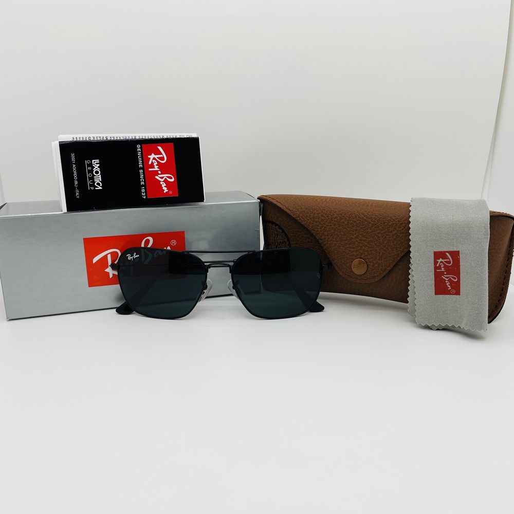 Солнцезащитные очки Ray Ban Caravan 3136 Black-Black 58мм стекло