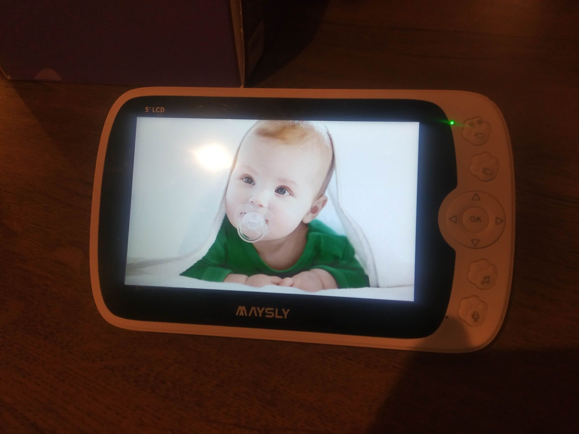 Niania elektroniczna Maysly , video baby monitor