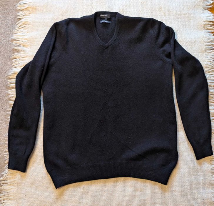 Sweter męski kaszmirowy M&S
