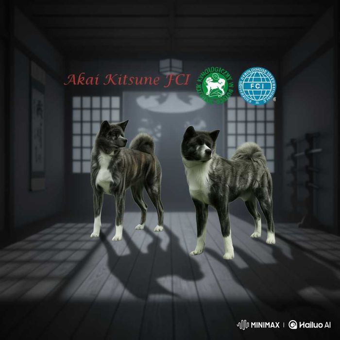 Akita Inu - suczka pręgowana FCI ZKwP