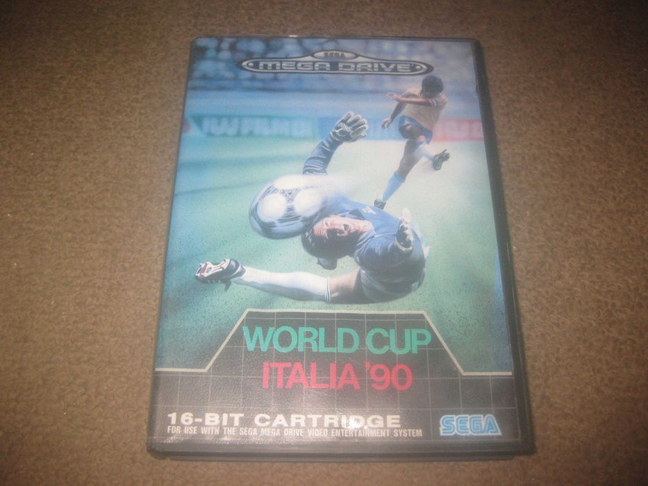 Jogo "World Cup Italia 90" para Sega Mega Drive