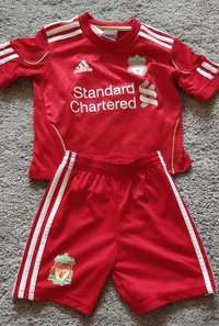 komplet koszulka spodenki Liverpool FC Adidas dziecięcy
