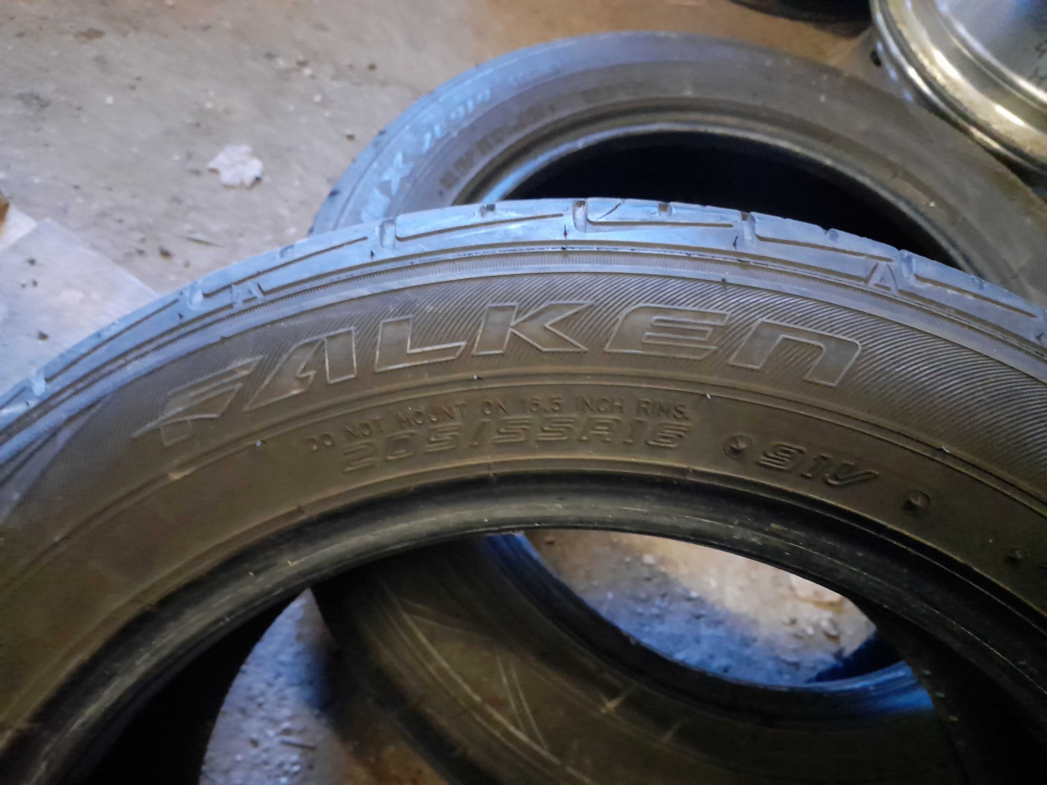 Opony używane 205/55r16 Falken