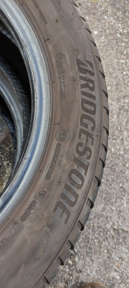 Opony zimowe z 2020r 5mm 205/55/16 Bridgestone N6