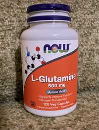 L-Глютамин Now Foods L-Glutamine 118 капсул