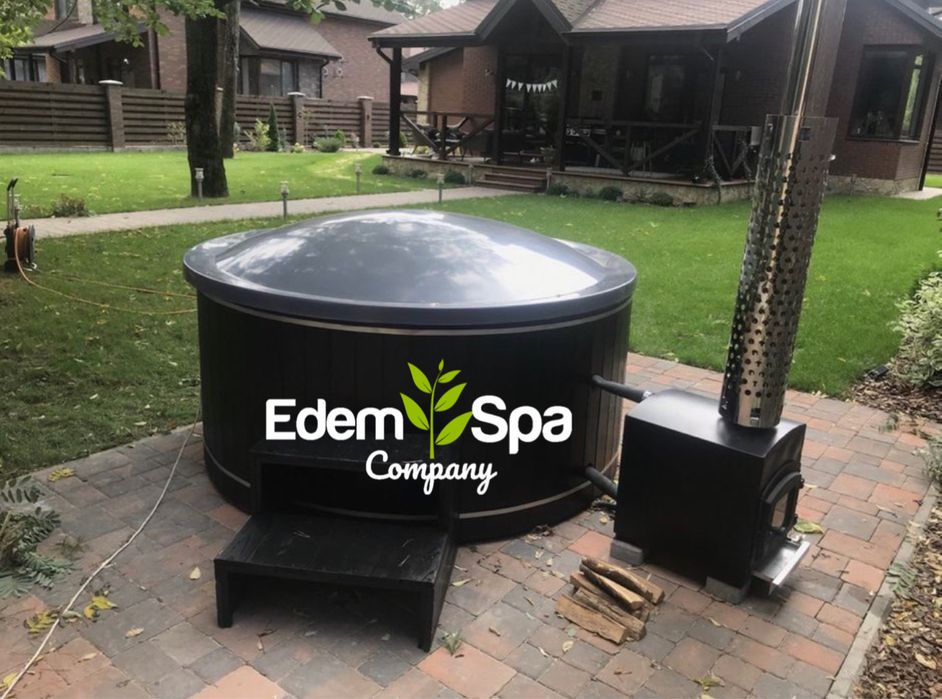 Спа купель! Чан на дровах! Чан з джакузі! Виробник! Баня! Сауна!