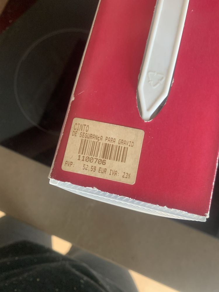 Cinto de segurança para grávida
