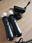 2x kontroler PS Move PS3 PS4 + kamerka w pełni sprawne zestaw