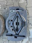 Zestaw koła zapasowego 16" ET25 Opel Astra K 5x105 diesel benzyna