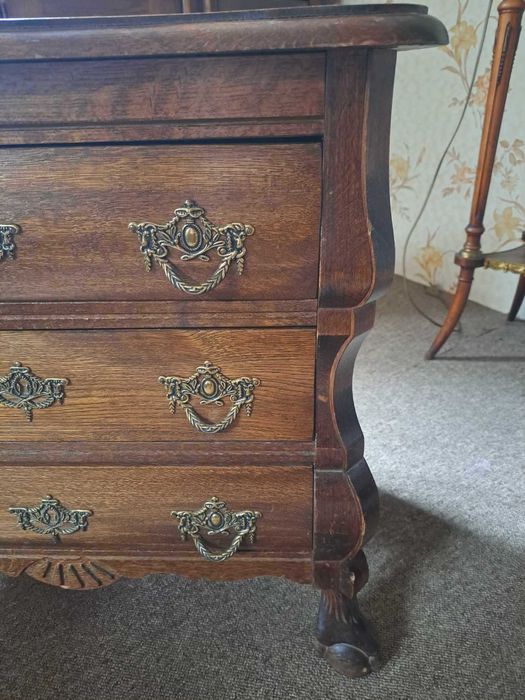 komoda stylowa dębowa