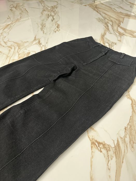 штани чорні прямі andre tan