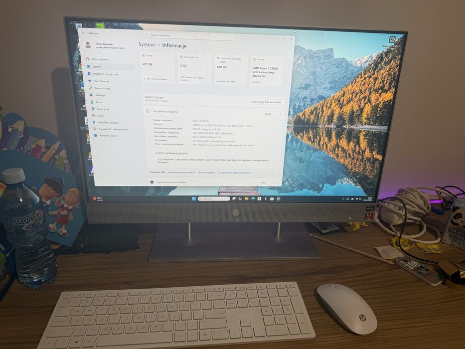 HP All In One 27 8GB