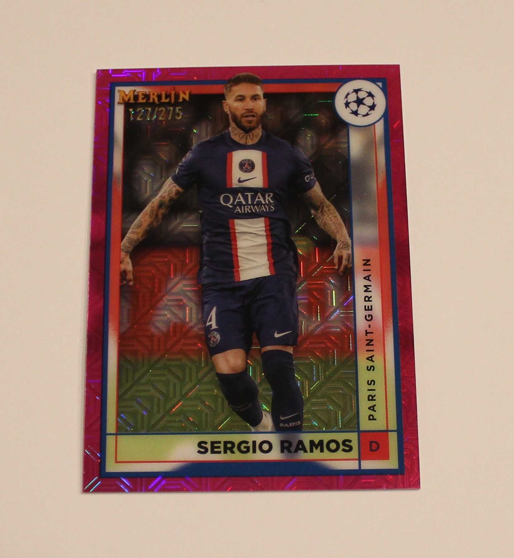 Sergio Ramos limit 127/275Topps Merlin 2023