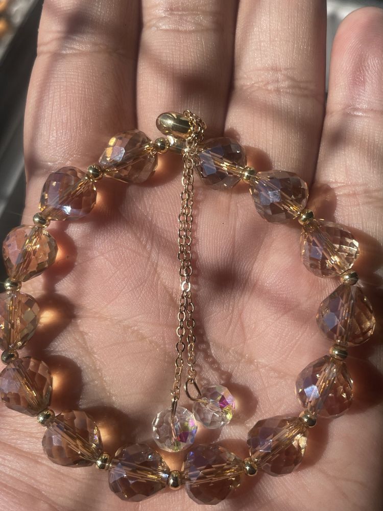 Pulseira de cristal temperado